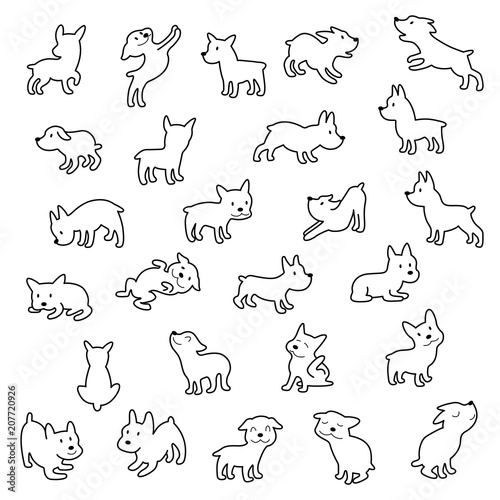 イヌのイラスト