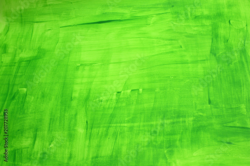 Green Acrylic paint background
