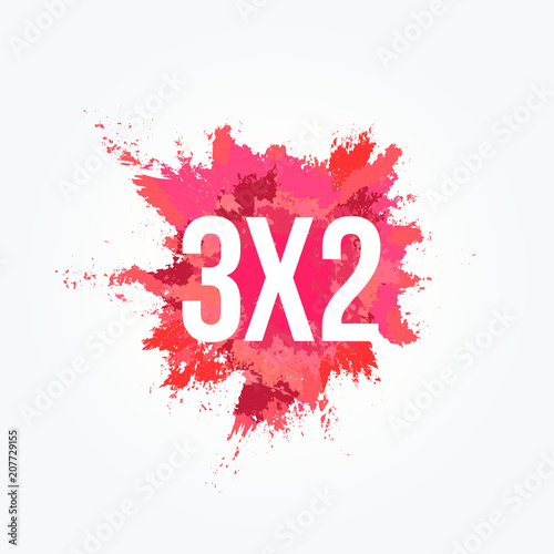 3x2 Powder Stain Commercial