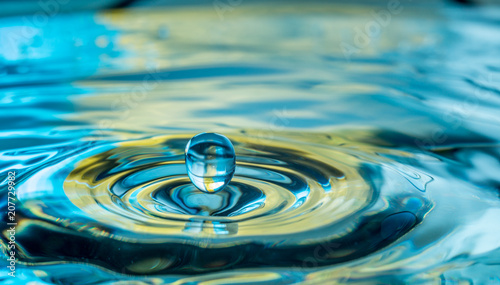 water drop splash