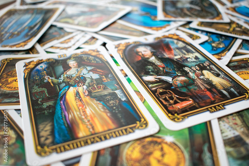 Photo of tarot card.