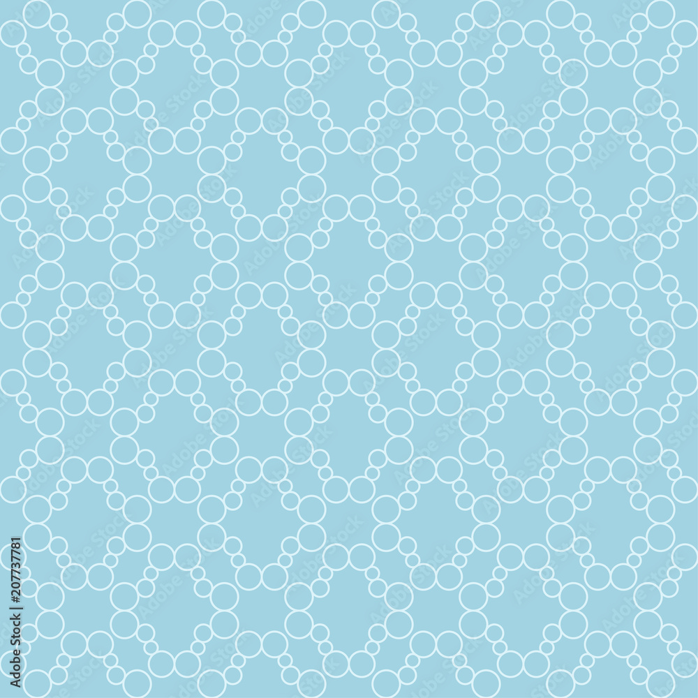 Light blue geometric ornament. Seamless pattern Light blue geometric ornament. Seamless pattern