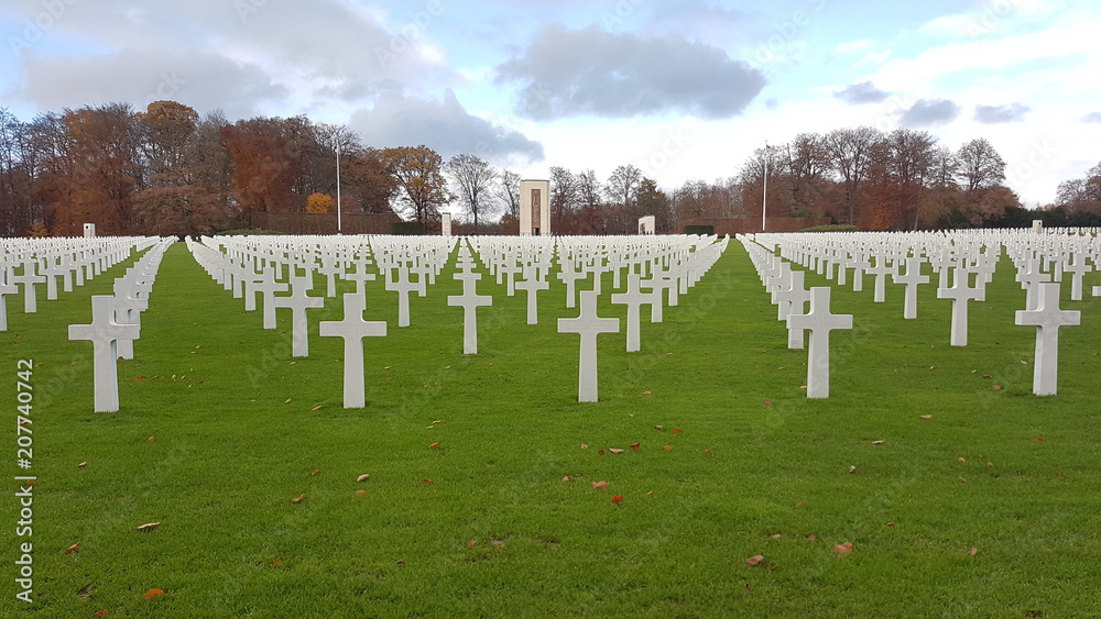 Cementerio militar Americano Luxemburgo