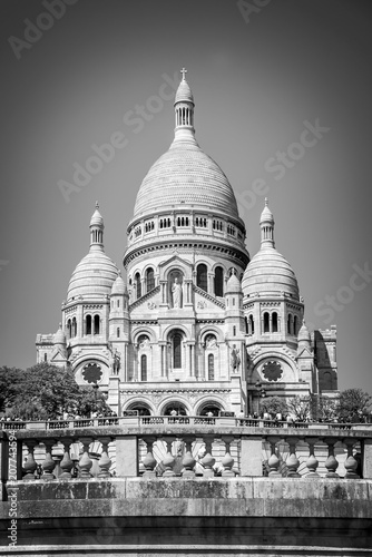 The Basilica of the Sacred Heart in Montmartre, Paris France © Delphotostock