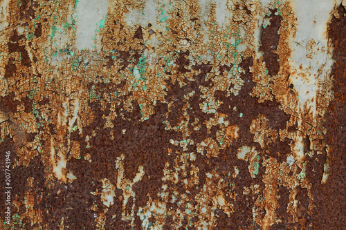 abstract wall textured background surface of old metal iron rust. vintage look background style.