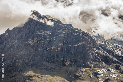 Huaraz Santa Cruz Treking in Peru Mountains photo