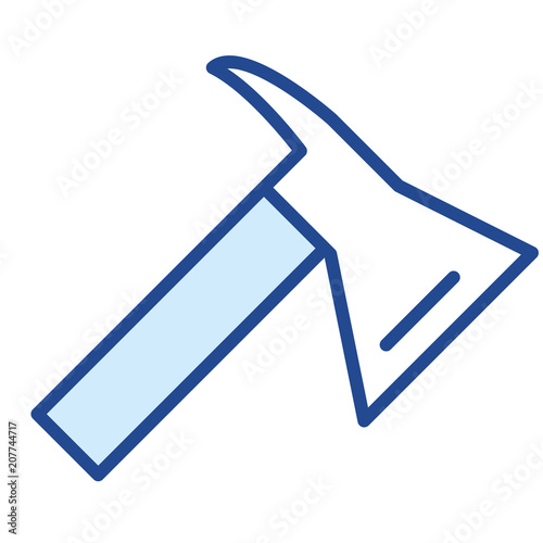 Rettungsaxt Vector Icon Illustration