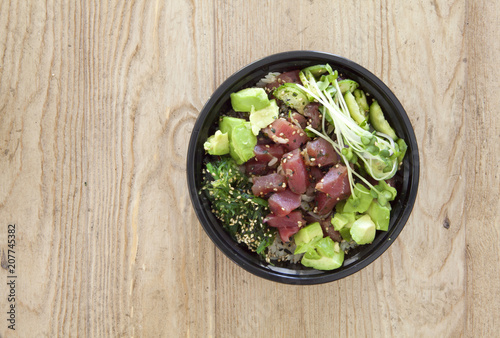 Ahi Tuna Poke Bowl