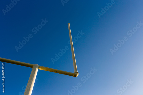 Billede på lærred an upright of a football goal post reaching upward