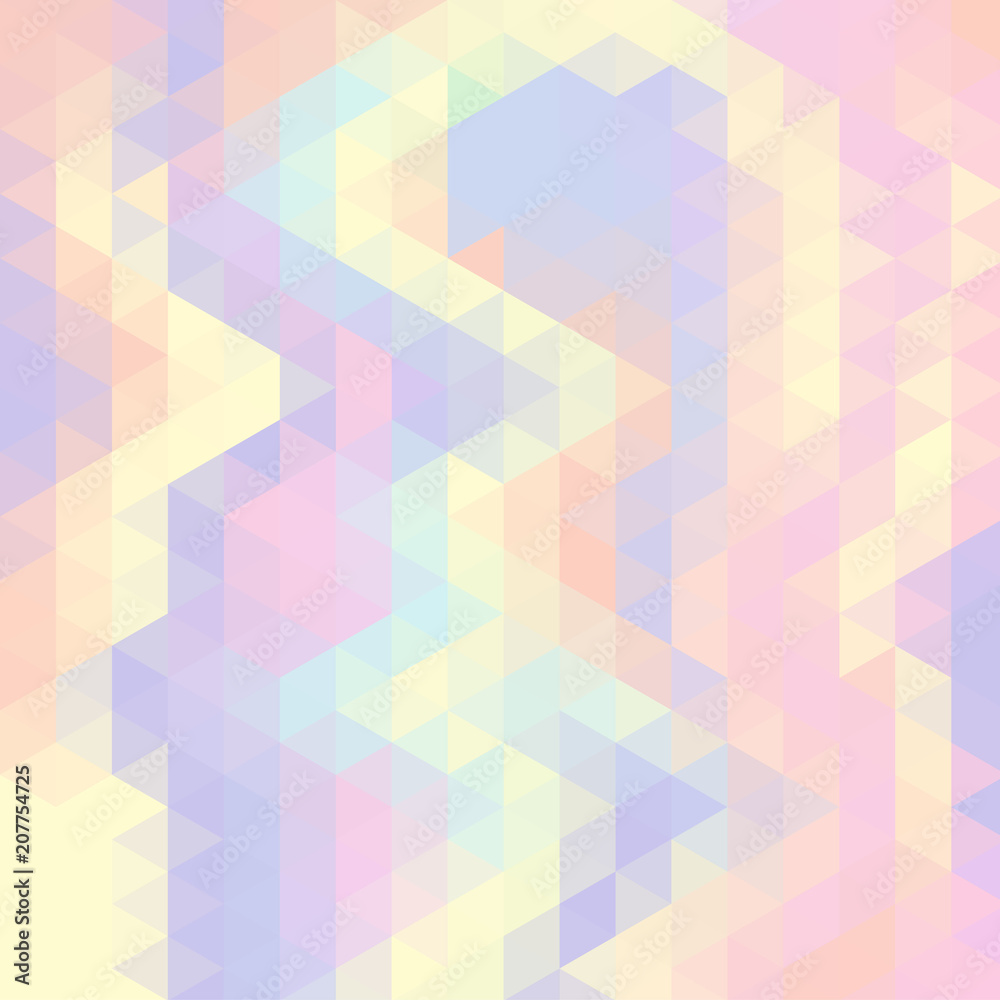 Abstract vector background made of triangle elements. Abstract vector background made of triangle elements.