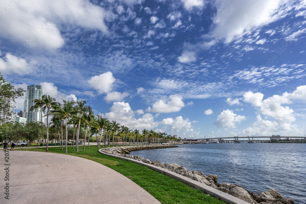 Bayfront Park in Miami Florida