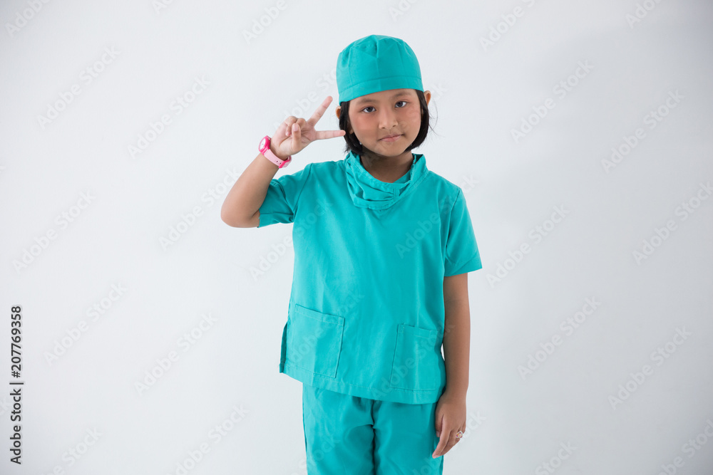 little kid profession uniform as a nurse little kid profession uniform as a nurse