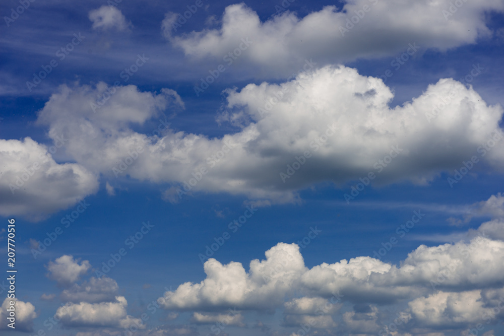 Fototapeta premium Clouds blue sky enviroment sunny spring summer day