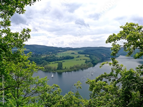 Blick auf den Edersee