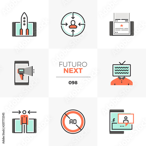 Mobile Marketing Futuro Next Icons