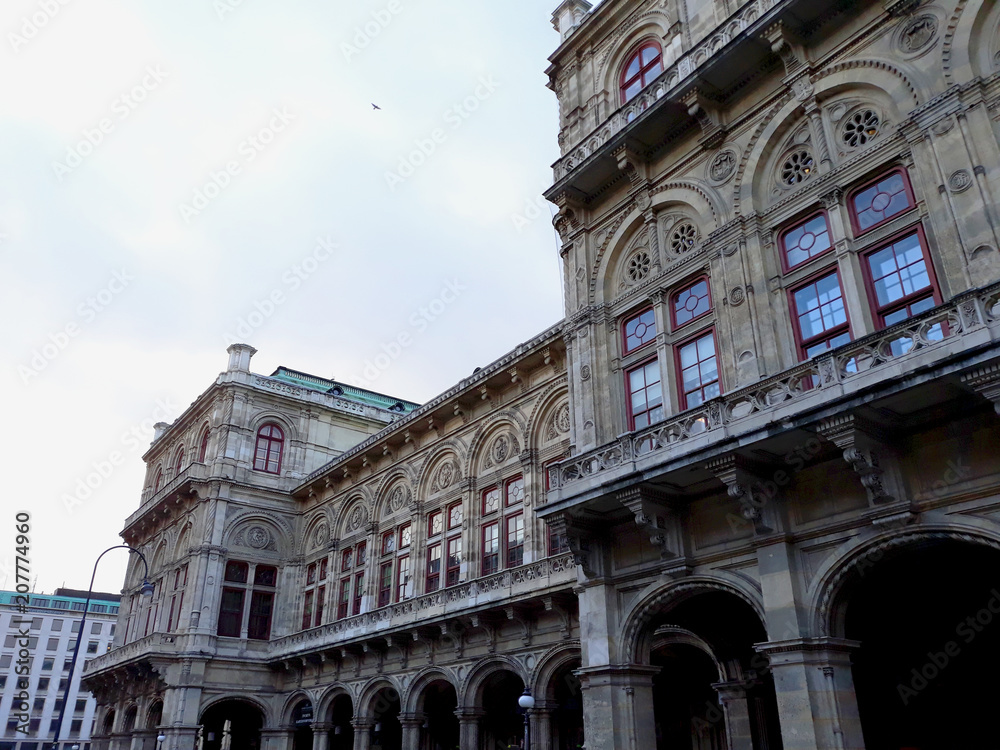 Vienna, Austria - December 16, 2017: Vienna State Opera House (Staatsoper)