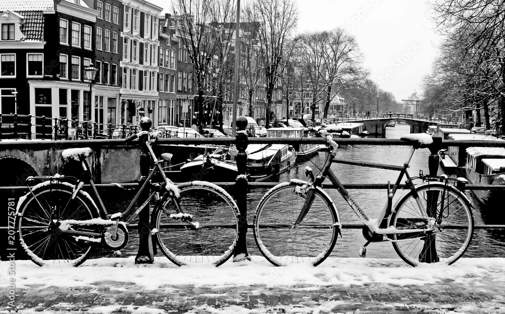 Cold afternoon in Amsterdam the last day of the year