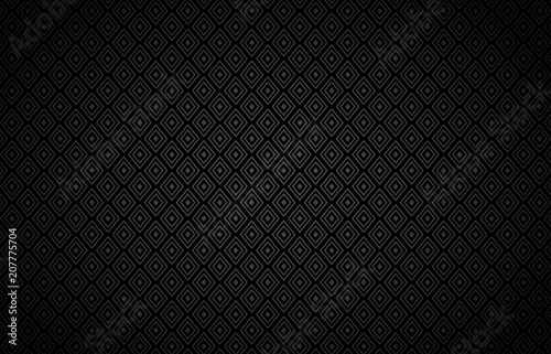 Wallpaper Mural Rhombus black vector background. Torontodigital.ca