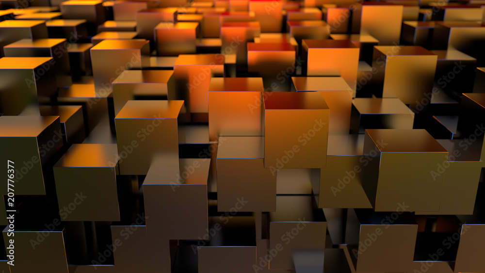 Colored light. Abstract geometric background. 3d render Colored light. Abstract geometric background. 3d render