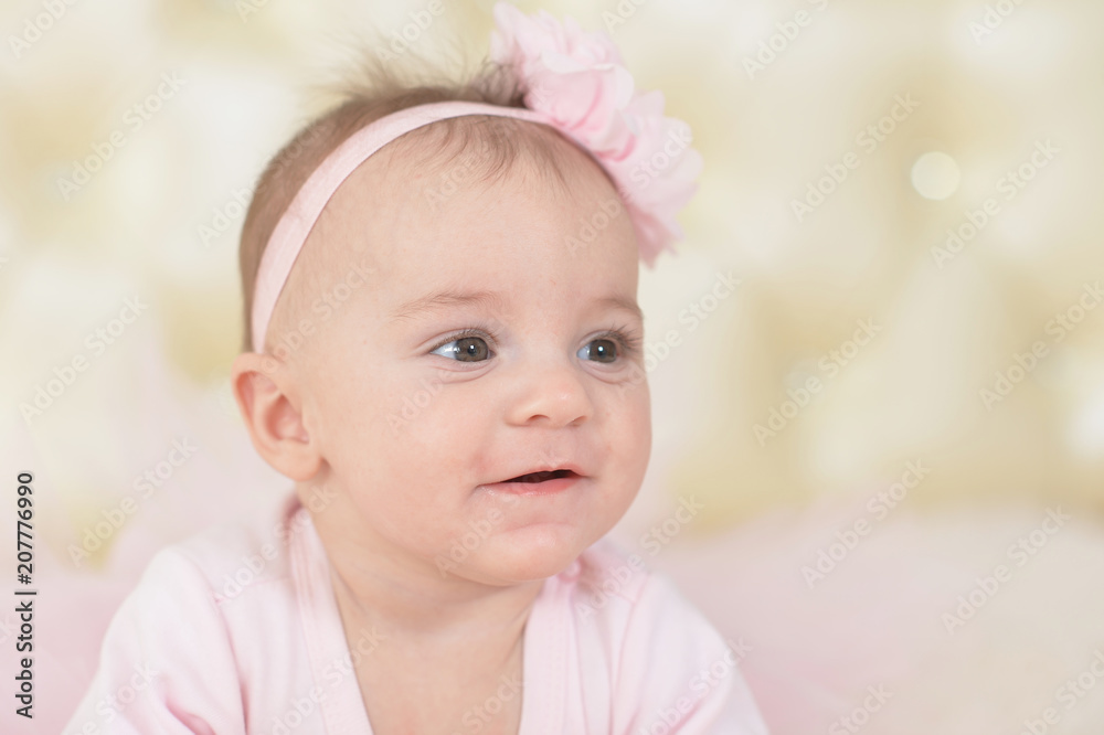 Cute adorable baby girl Cute adorable baby girl