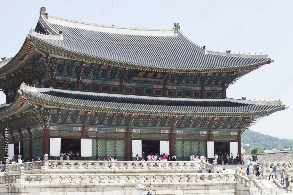 Gyeongbokgung palace in Seoul, Korea Gyeongbokgung palace in Seoul, Korea