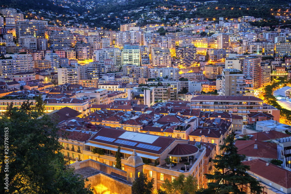 Obraz premium Monaco Dusk