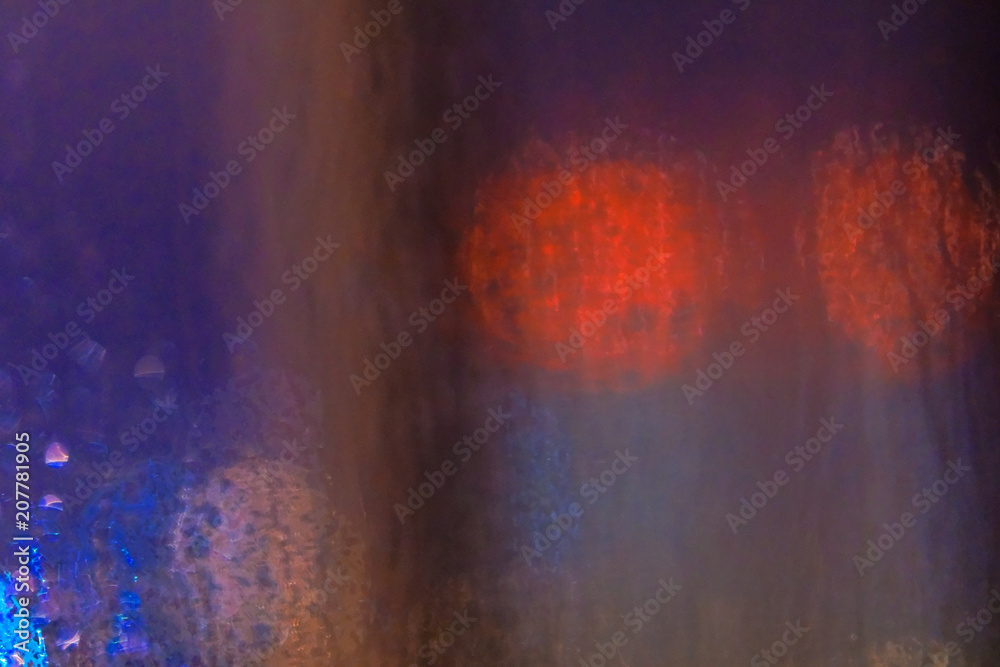 Abstract out of focus background. View through the window glass Abstract out of focus background. View through the window glass
