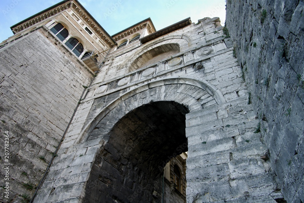 Perugia ペルージャ 古都の風景