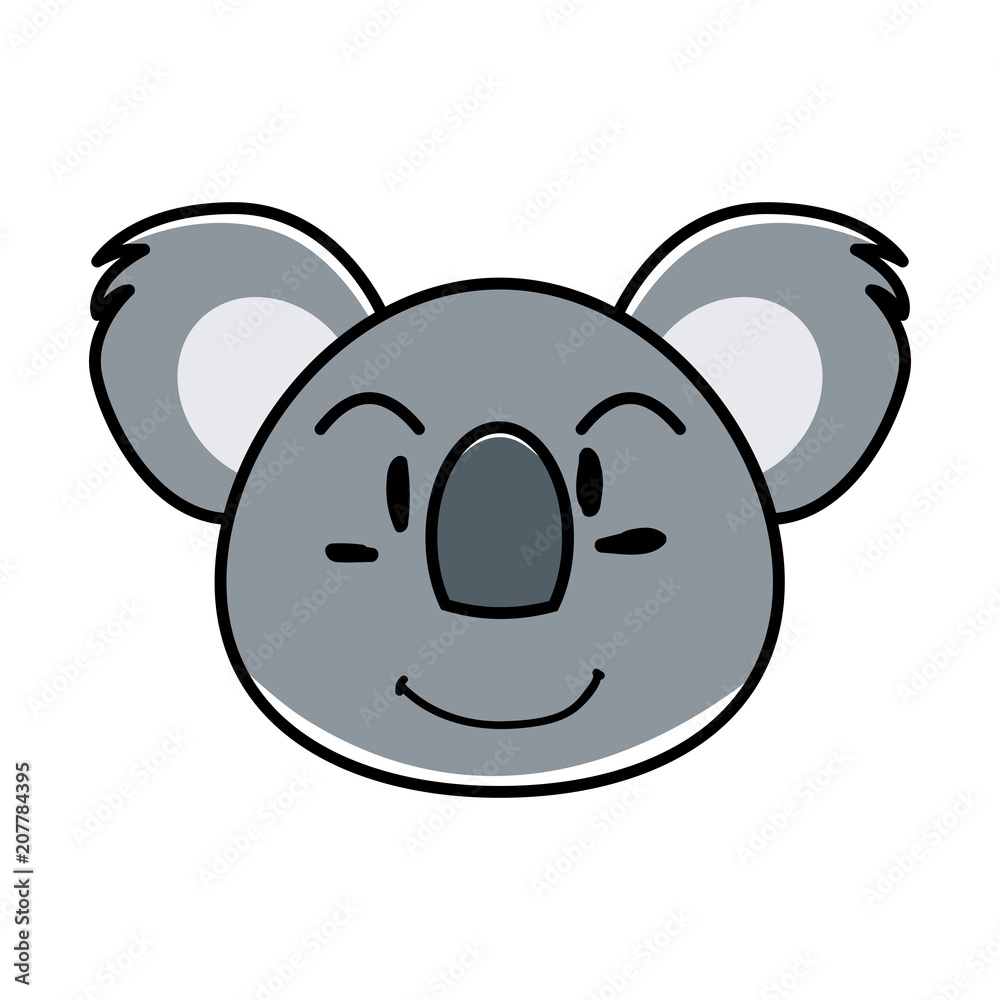 koala animal expression in cartoon koala animal expression in cartoon