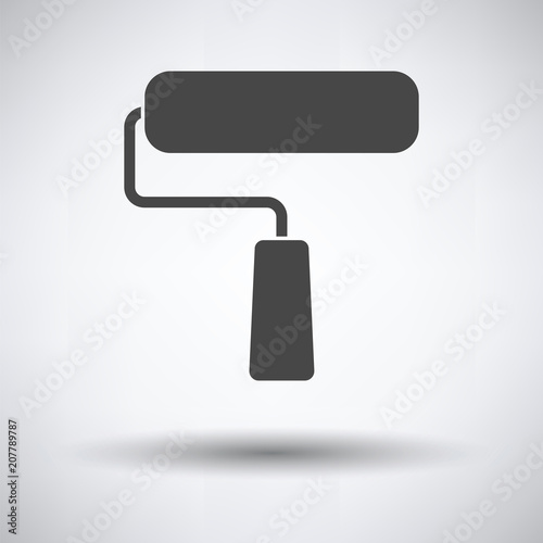 Icon of construction paint brushes