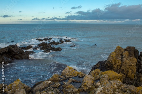 A Rocky Coastline in County Wicklow, Ireland © EMFA16