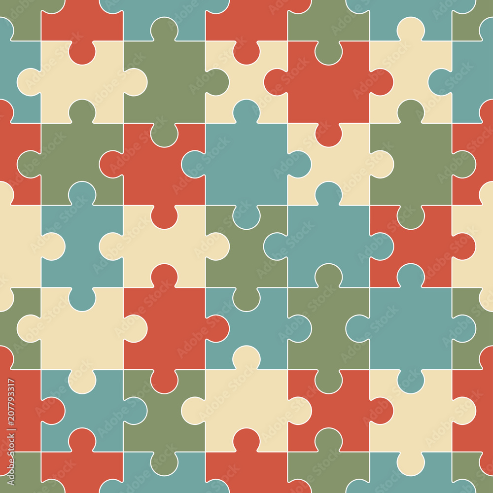 puzzle pieces seamless background puzzle pieces seamless background