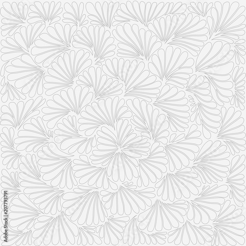 Vector abstract monochromatic pattern in gray colors.