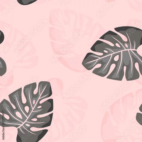 Tapety wzór z liści palmowych