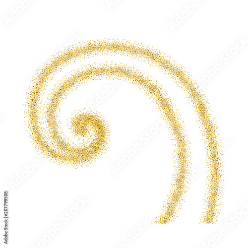 gold pinstripe is made according to the proportions of the Fibonacci
