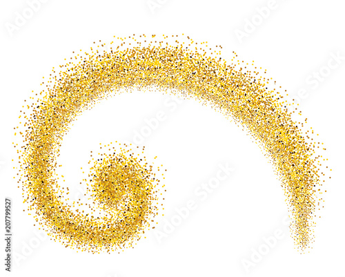 gold pinstripe is made according to the proportions of the Fibonacci
