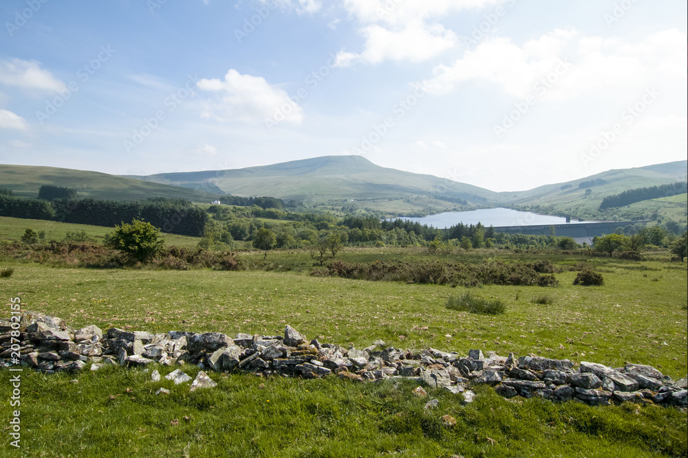 brecon beacons, Crai reservoir