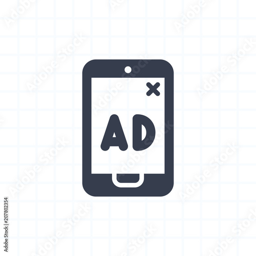 Mobile Ad - Segment Icons. A professional, pixel-perfect icon.
