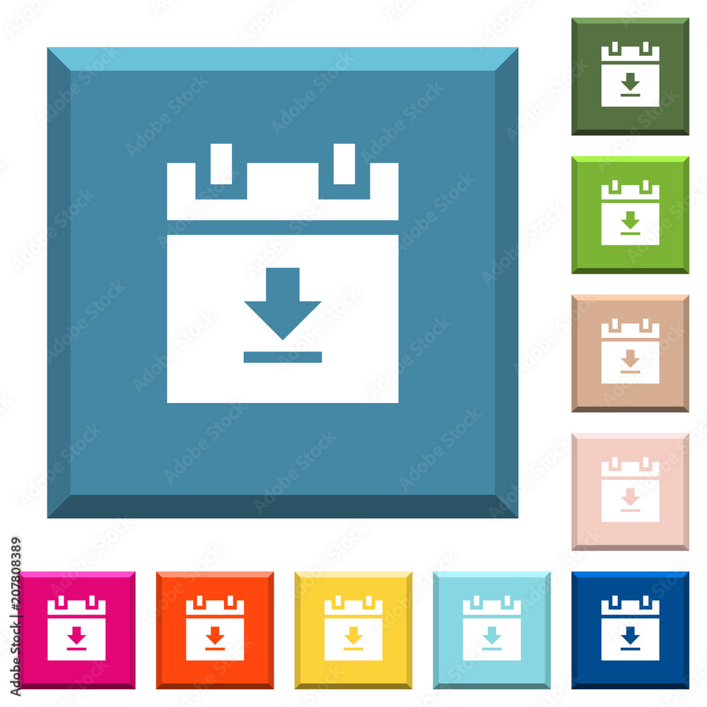 download schedule data white icons on edged square buttons download schedule data white icons on edged square buttons