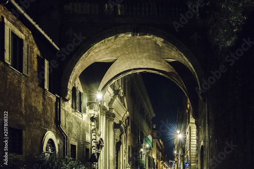Trastevere District Night Scene