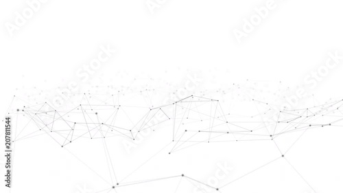 Minimal transforming connected network plexus lines