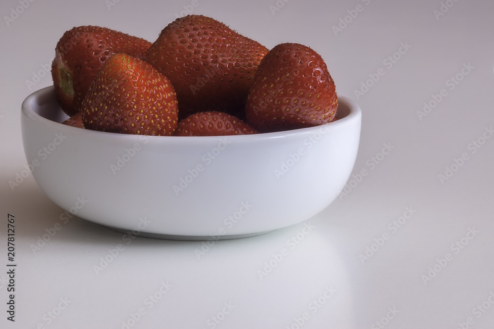 Strawberry in bowl Strawberry in bowl