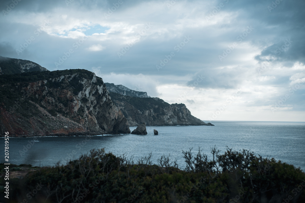 Fototapeta premium An der Küste von Alghero