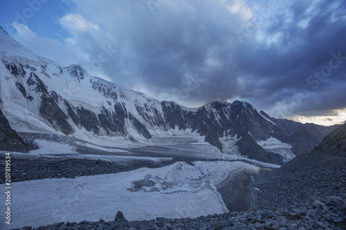 Foot of Belukha Mountain. Altai, Russia