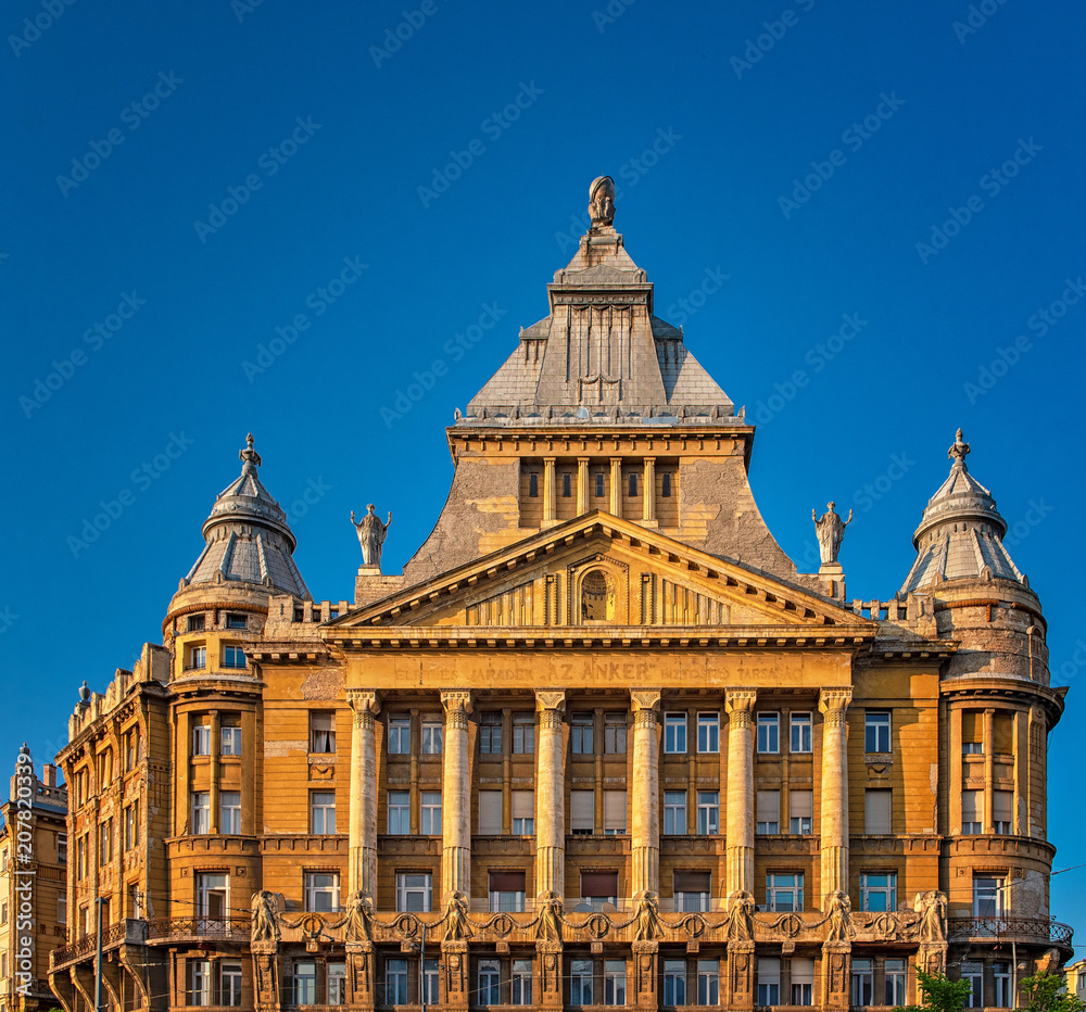 Famous Anker Palace in Budapest
