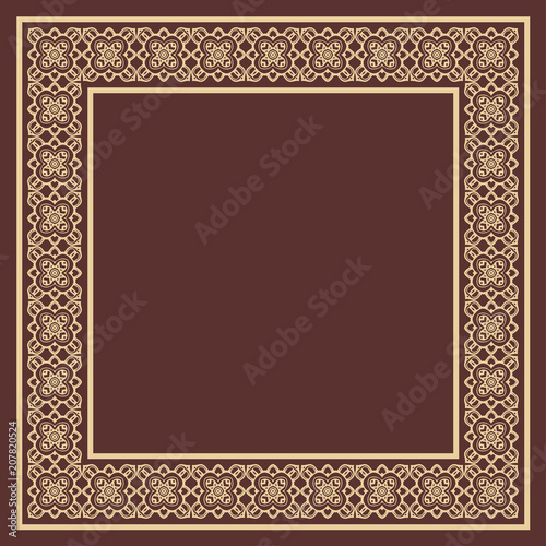 Vintage decorative frame