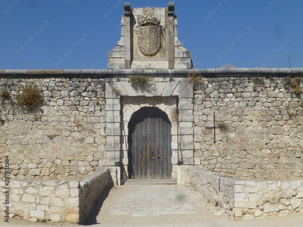 Chinchon, pueblo bonito de Madrid en España