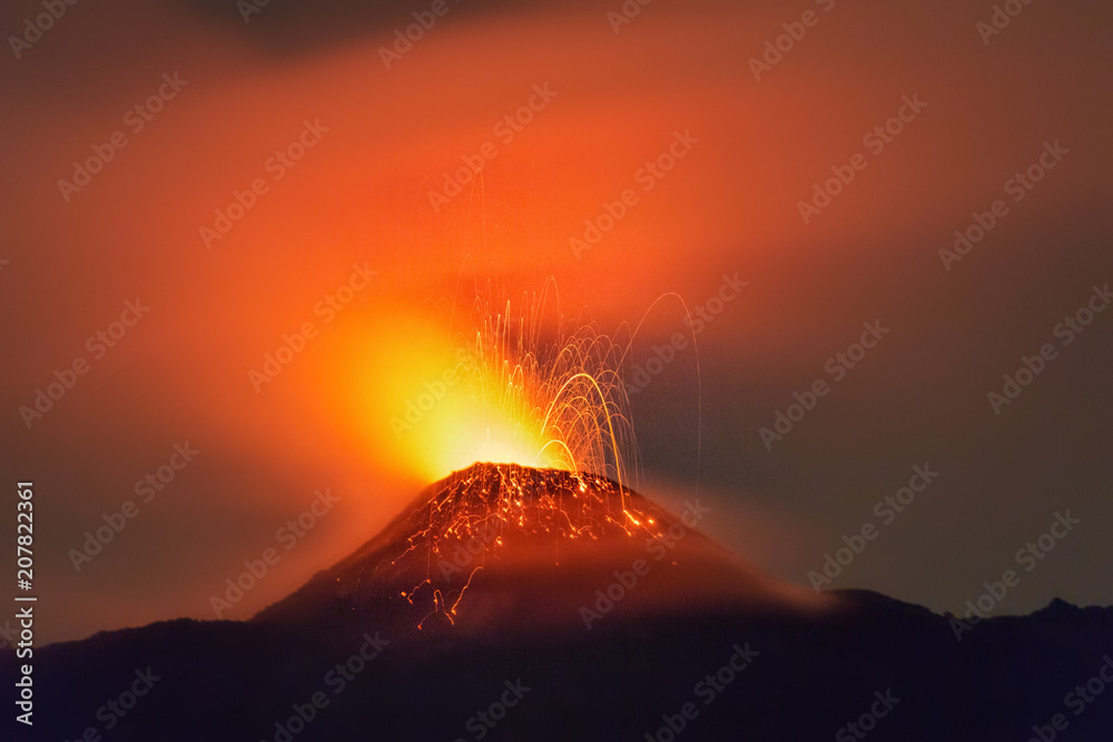 El Volcán Pacaya, Guatemala, Mayo 2018