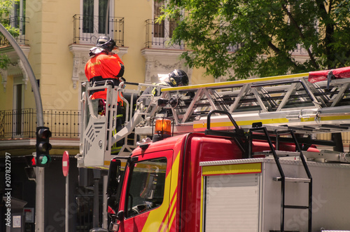 Madrid firefighters