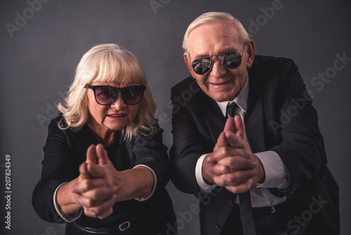 Beautiful old couple